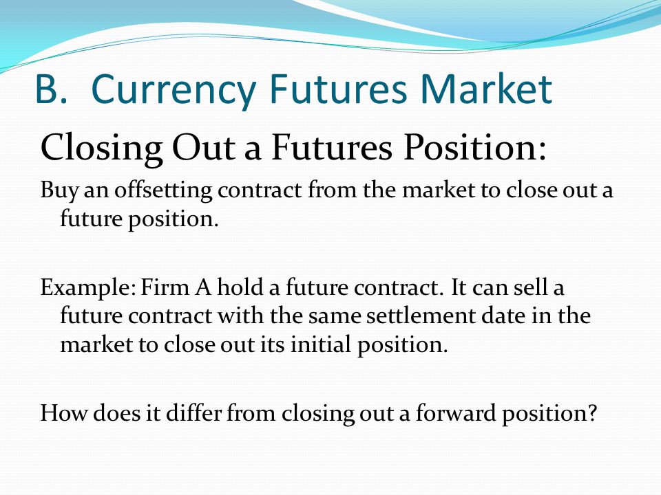 how does a futures market differ from a stock market